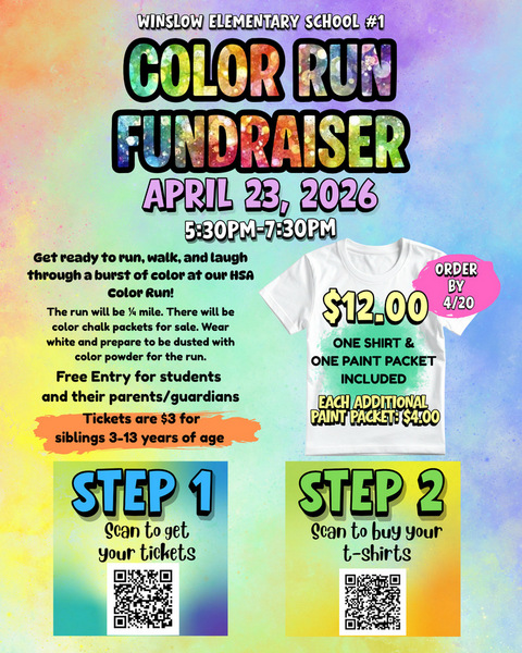 Color Run Fundraiser!
